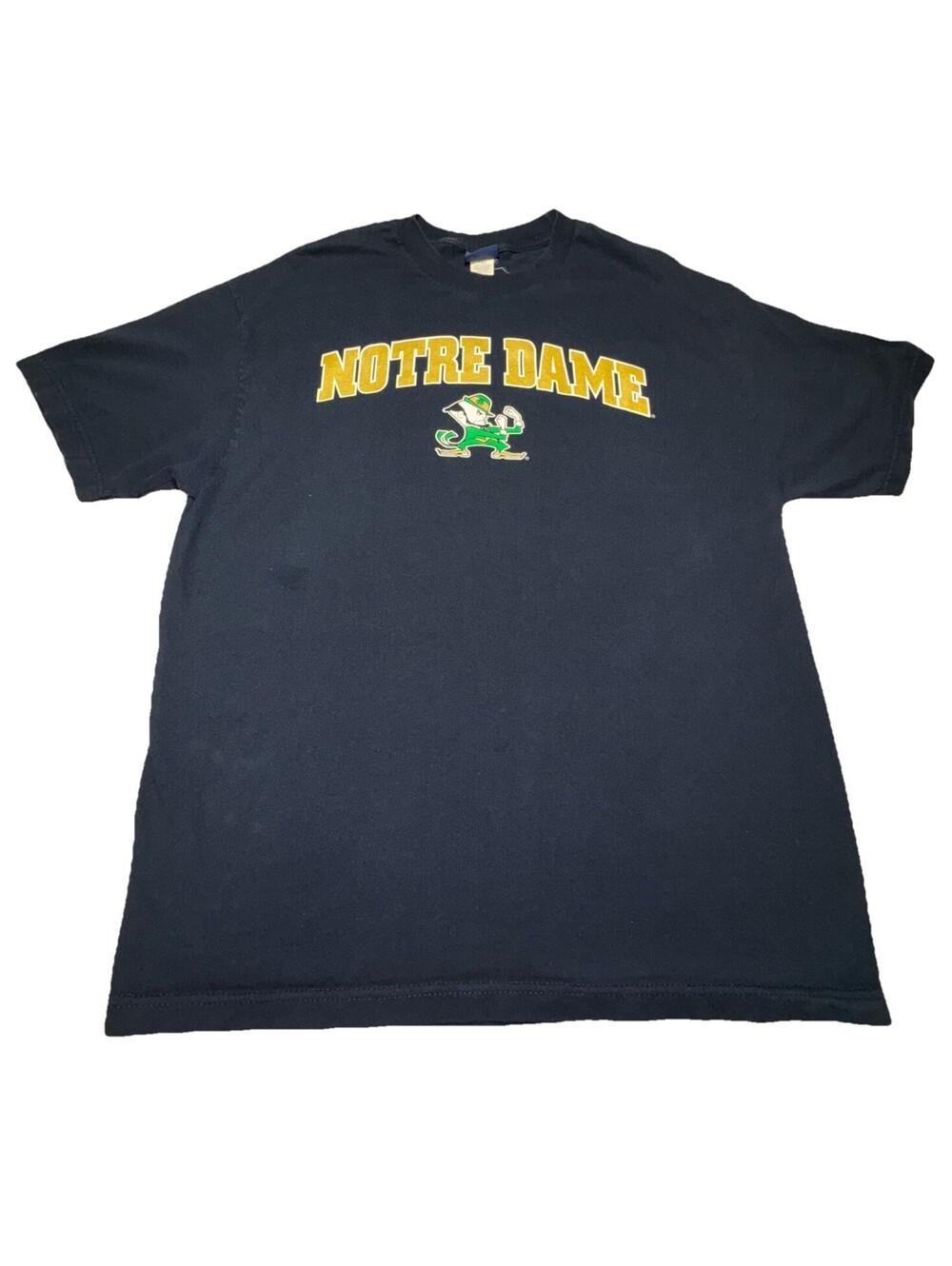 Notre Dame Mens T Shirt Large Vintage Fighting Irish Team Edition Size XL